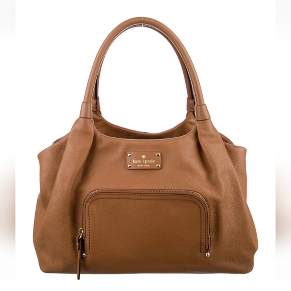 Kate Spade 🍅 Stevie Baxter Street Leather Shoulder Bag 🆕 - Picture 8 of 8